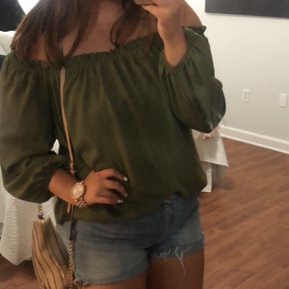 Off the shoulder top